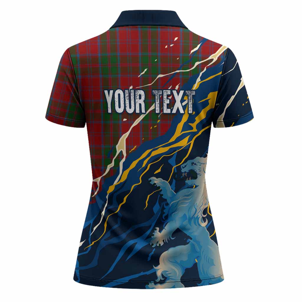Drummond Scotland Tartan Women Polo Shirt WC2026 Football - We'll Be Coming