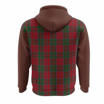 Drummond Tartan Accent Hoodie with Family Crest
