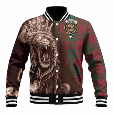 Drummond Tartan Baseball Jacket Roaring Lion Heritage