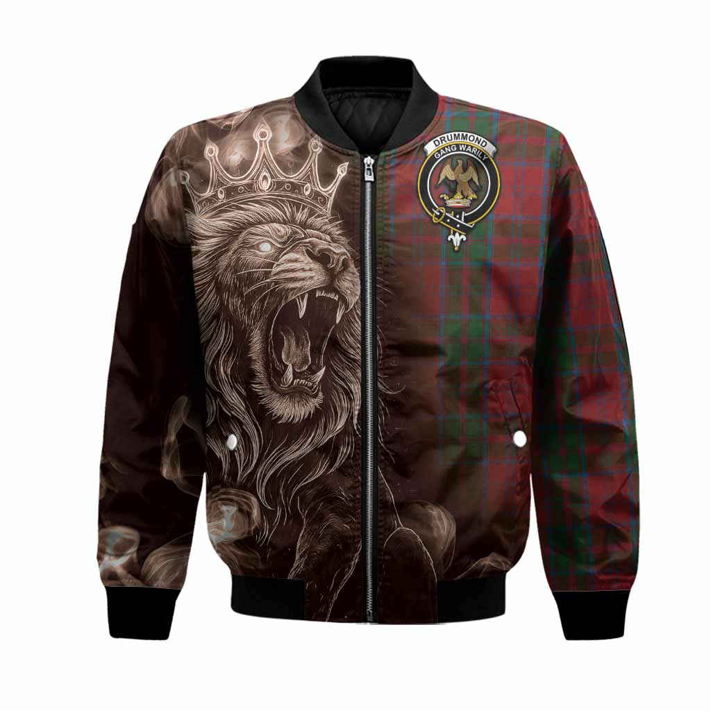 Drummond Tartan Bomber Jacket Roaring Lion Heritage