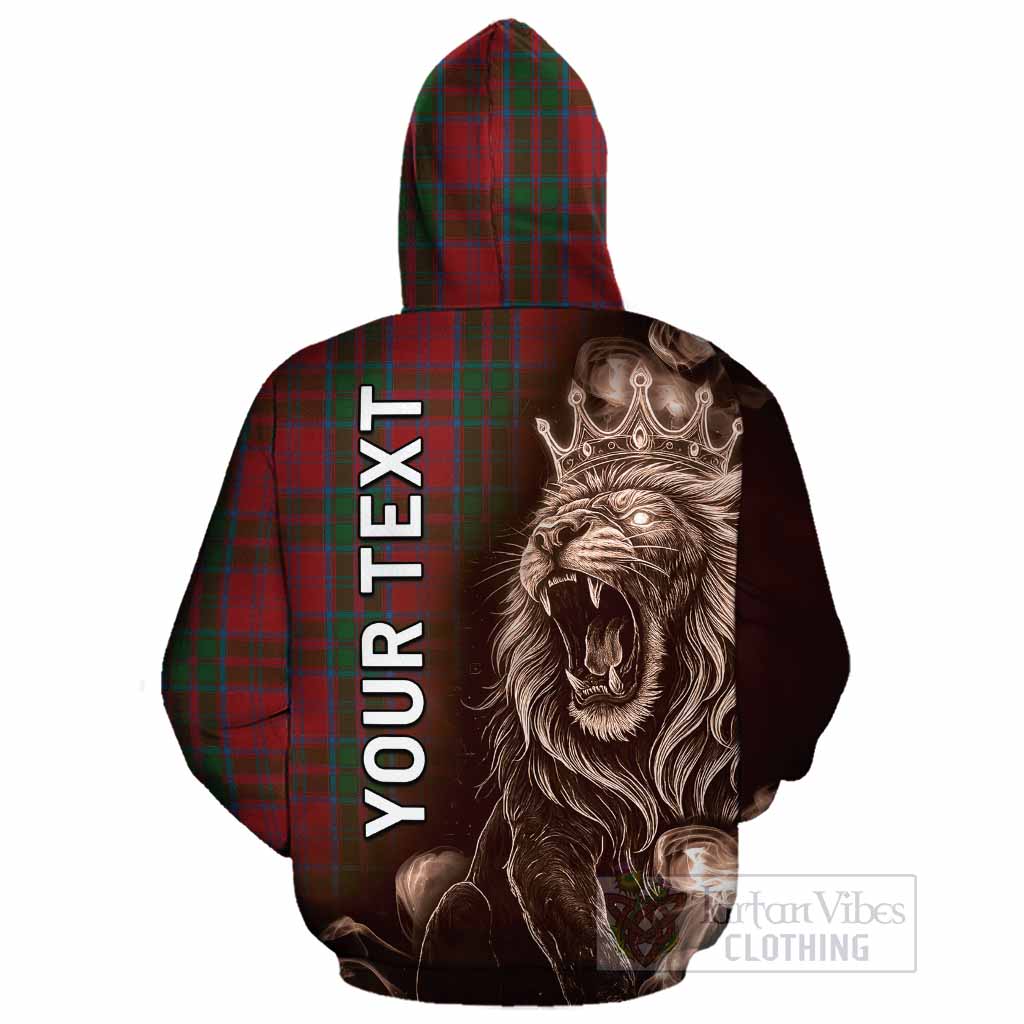 Drummond Tartan Cotton Hoodie Roaring Lion Heritage