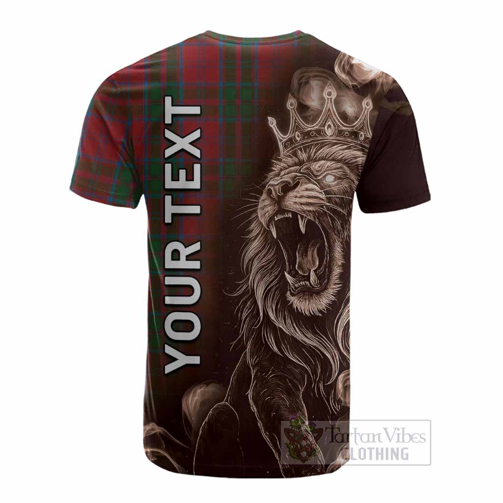 Drummond Tartan Cotton T-shirt Roaring Lion Heritage