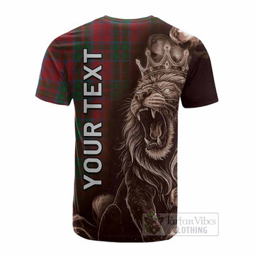 Drummond Tartan Cotton T-shirt Roaring Lion Heritage