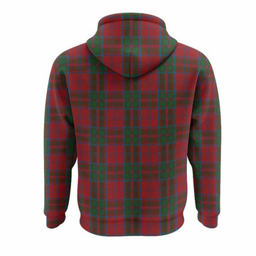 Drummond Tartan Crest Hoodie Ferocious Lion Style