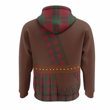 Drummond Tartan Crest Hoodie Kilt Costume Style