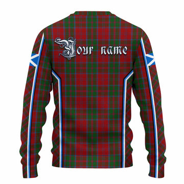 Drummond Tartan Crest Knitted Sweater Scotland Coat of Arm Flag Style - Tartan Vibes Clothing