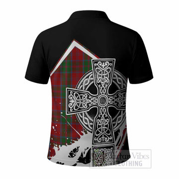 Drummond Tartan Crest Polo Shirt Scottish Celtic Cross Heritage - Tartan Vibes Clothing