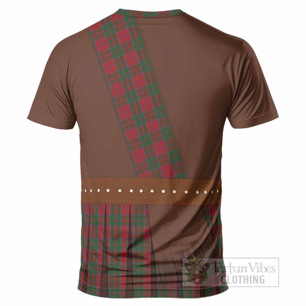 Drummond Tartan Crest T-Shirt Kilt Costume Style