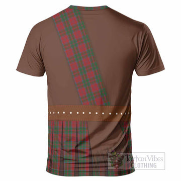 Drummond Tartan Crest T-Shirt Kilt Costume Style