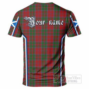 Drummond Tartan Crest T-shirt Scotland Coat of Arm Flag Style - Tartan Vibes Clothing