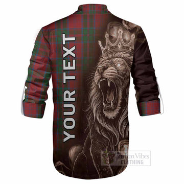 Drummond Tartan Ghillie Shirt Roaring Lion Heritage