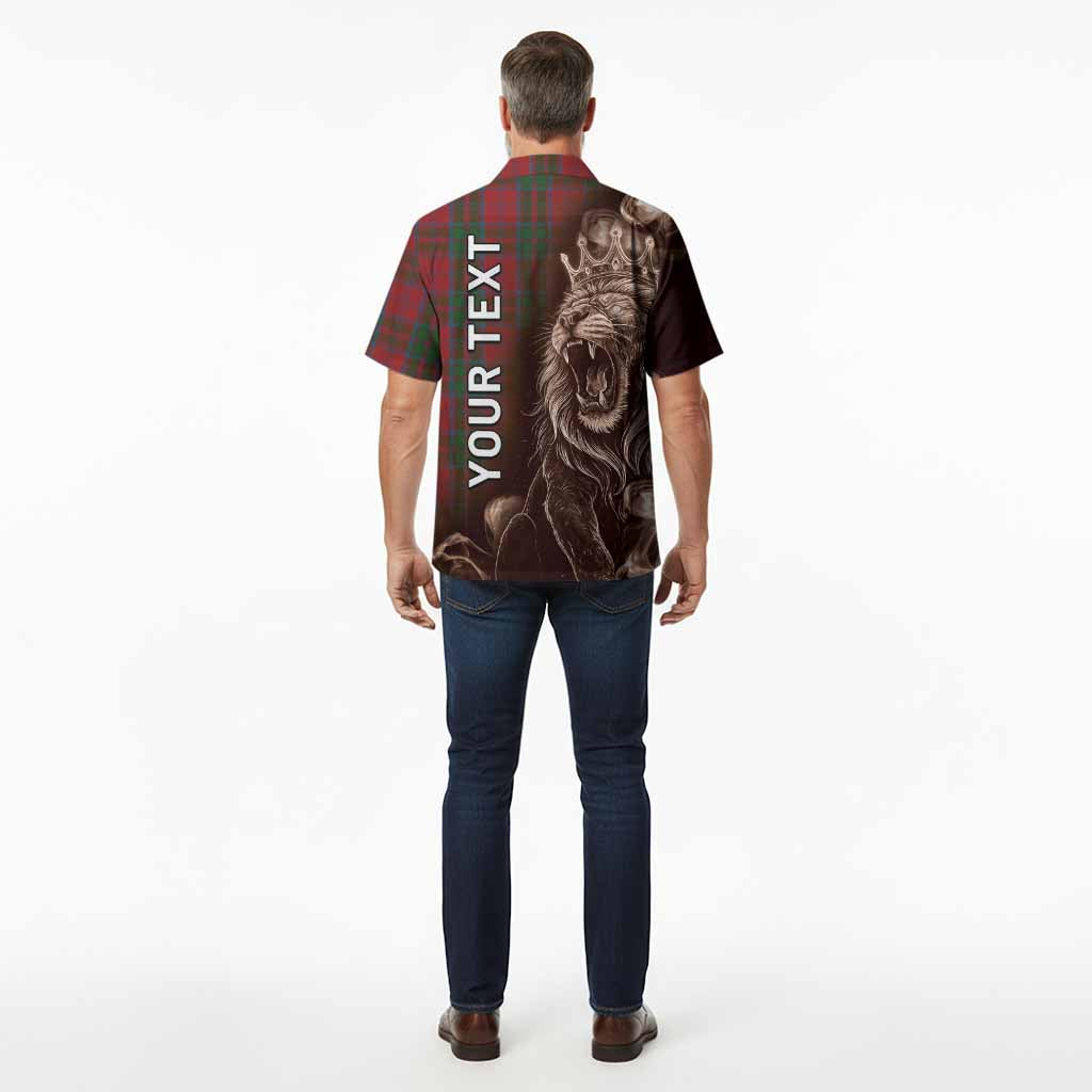 Drummond Tartan Hawaiian Shirt Roaring Lion Heritage