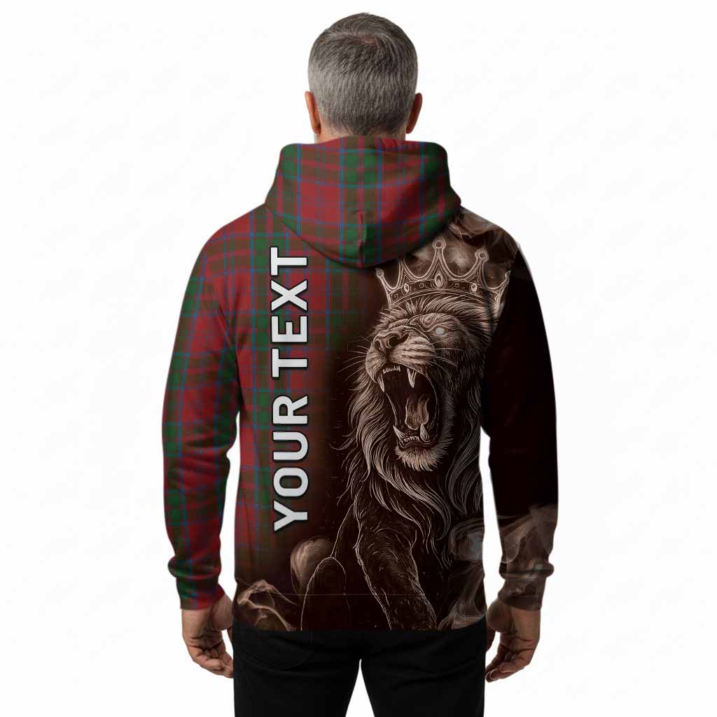 Drummond Tartan Hoodie Roaring Lion Heritage