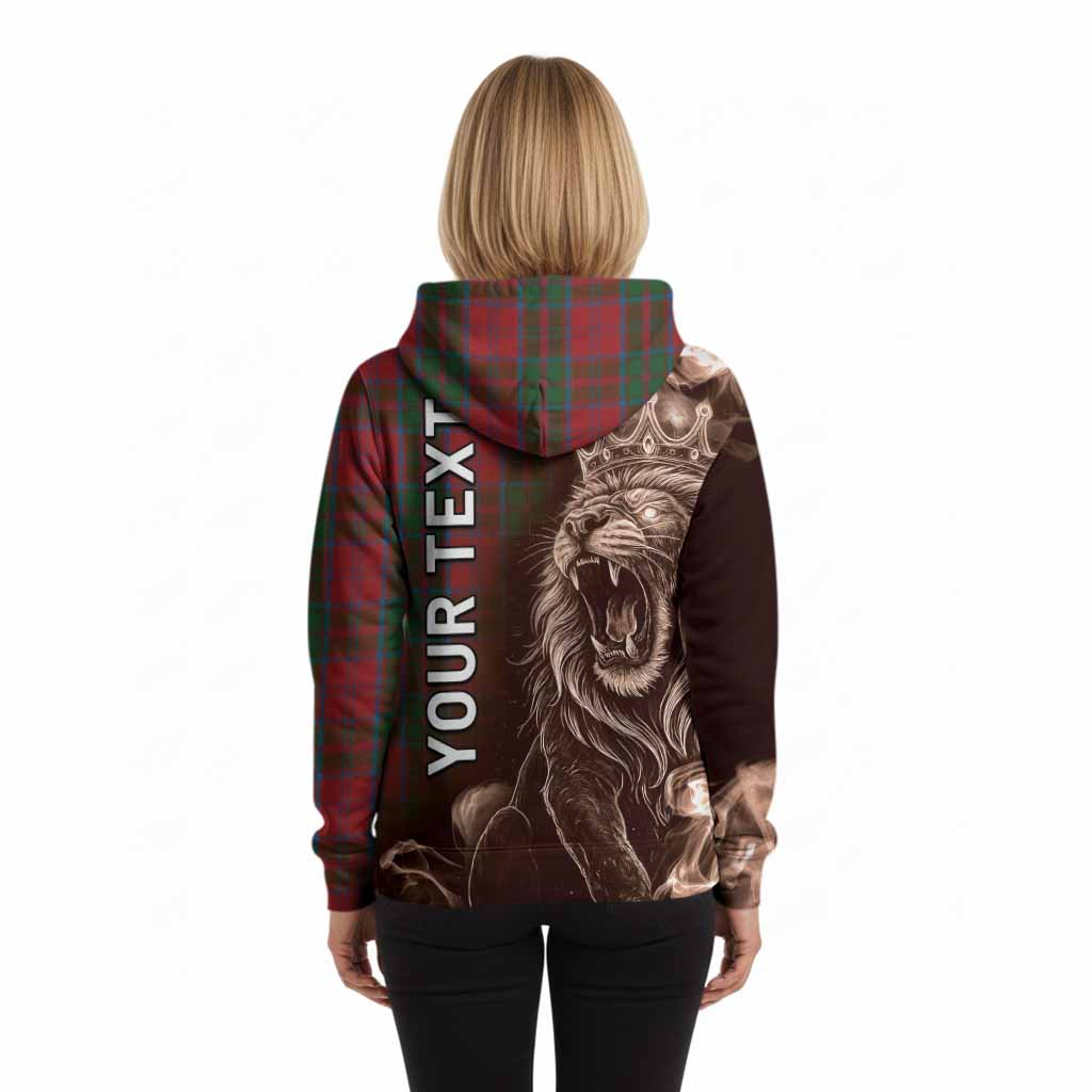 Drummond Tartan Hoodie Roaring Lion Heritage