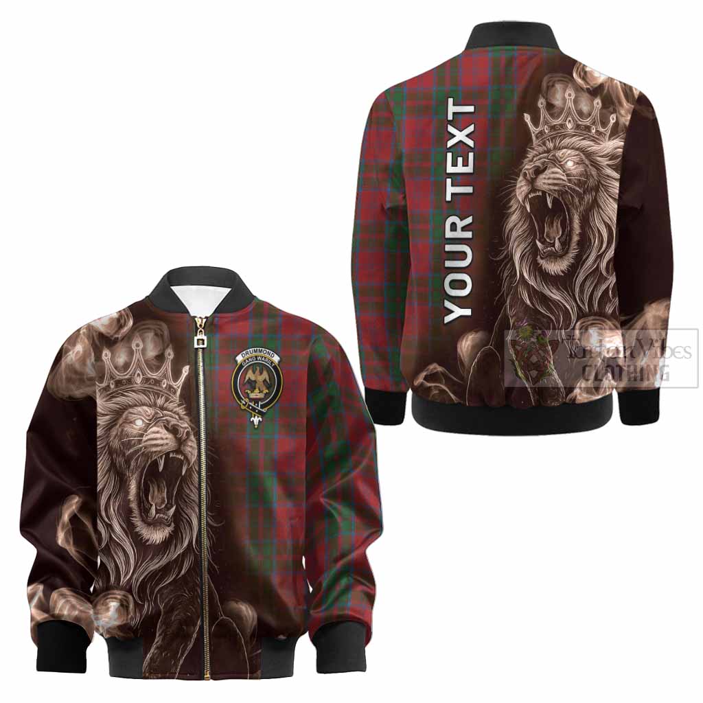 Drummond Tartan Kid Bomber Jacket Roaring Lion Heritage