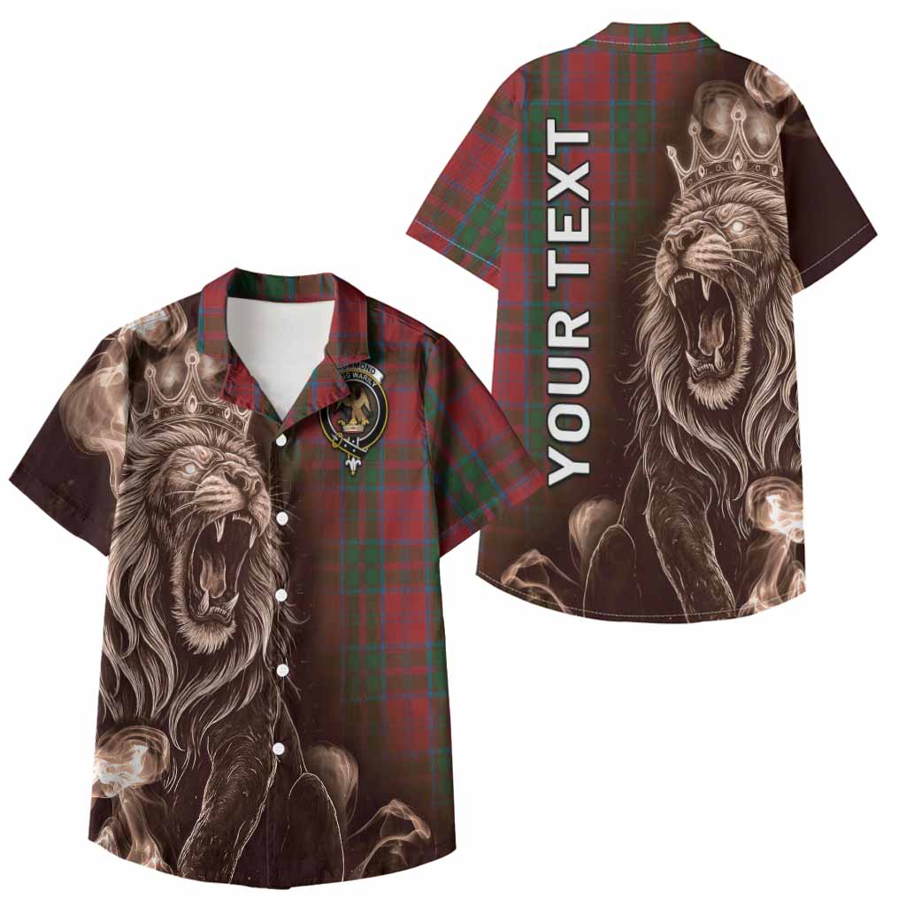 Drummond Tartan Kid Hawaiian Shirt Roaring Lion Heritage