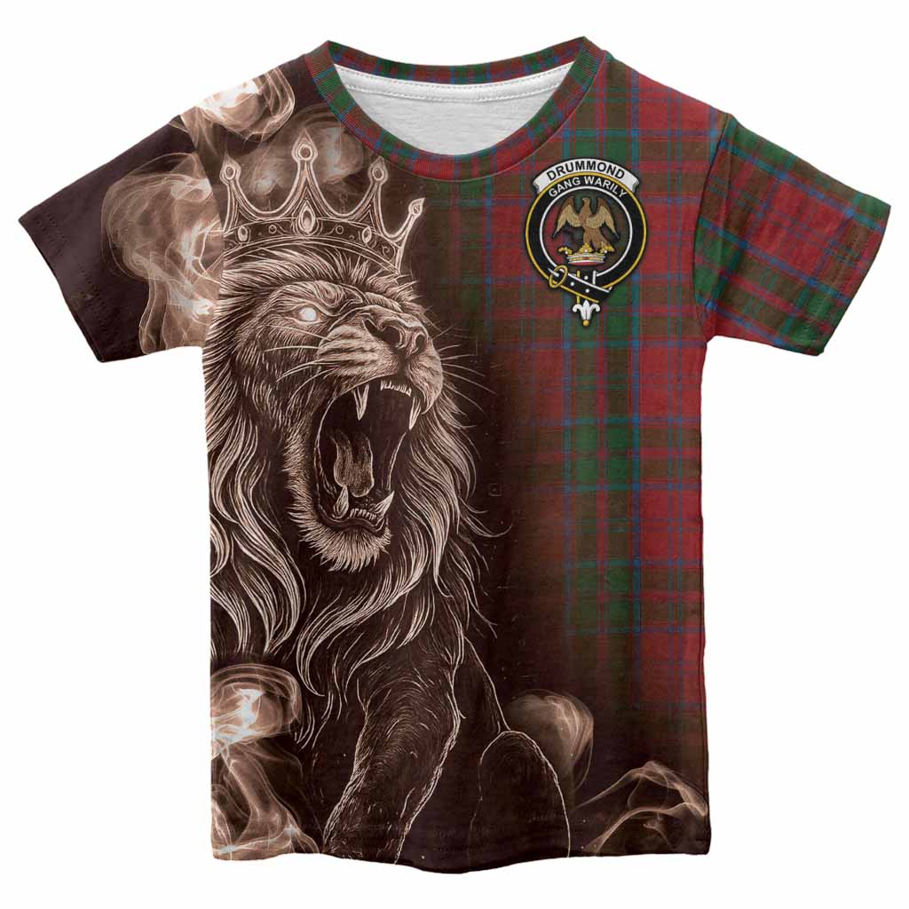 Drummond Tartan Kid T-shirt Roaring Lion Heritage