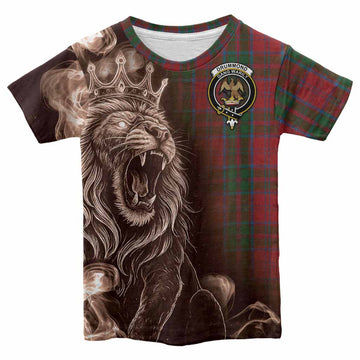 Drummond Tartan Kid T-shirt Roaring Lion Heritage