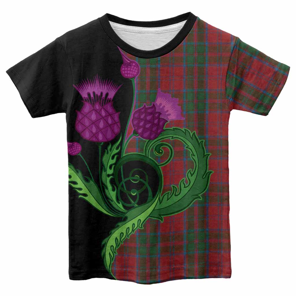 Drummond Tartan Kid T-shirt Traditional Scottish Thistle
