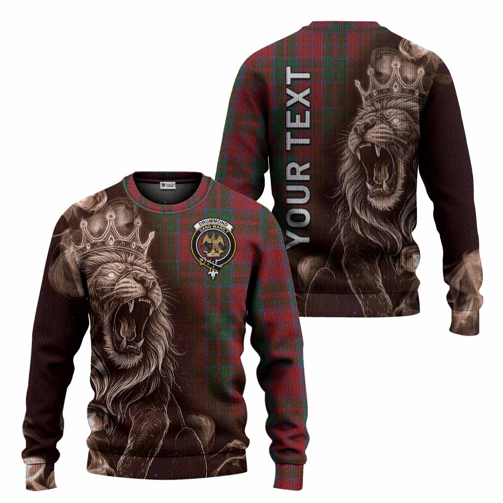 Drummond Tartan Knitted Sweater Roaring Lion Heritage