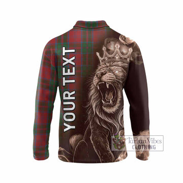Drummond Tartan Long Sleeve Polo Shirt Roaring Lion Heritage