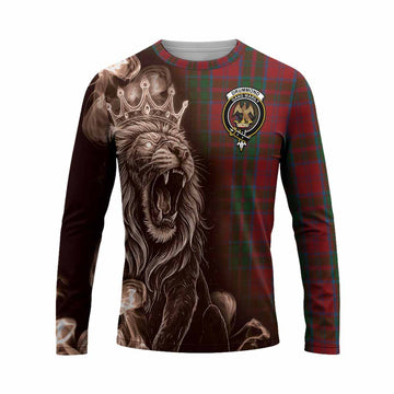 Drummond Tartan Long Sleeve T-Shirt Roaring Lion Heritage