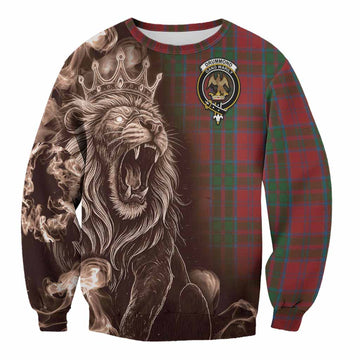 Drummond Tartan Sweatshirt Roaring Lion Heritage
