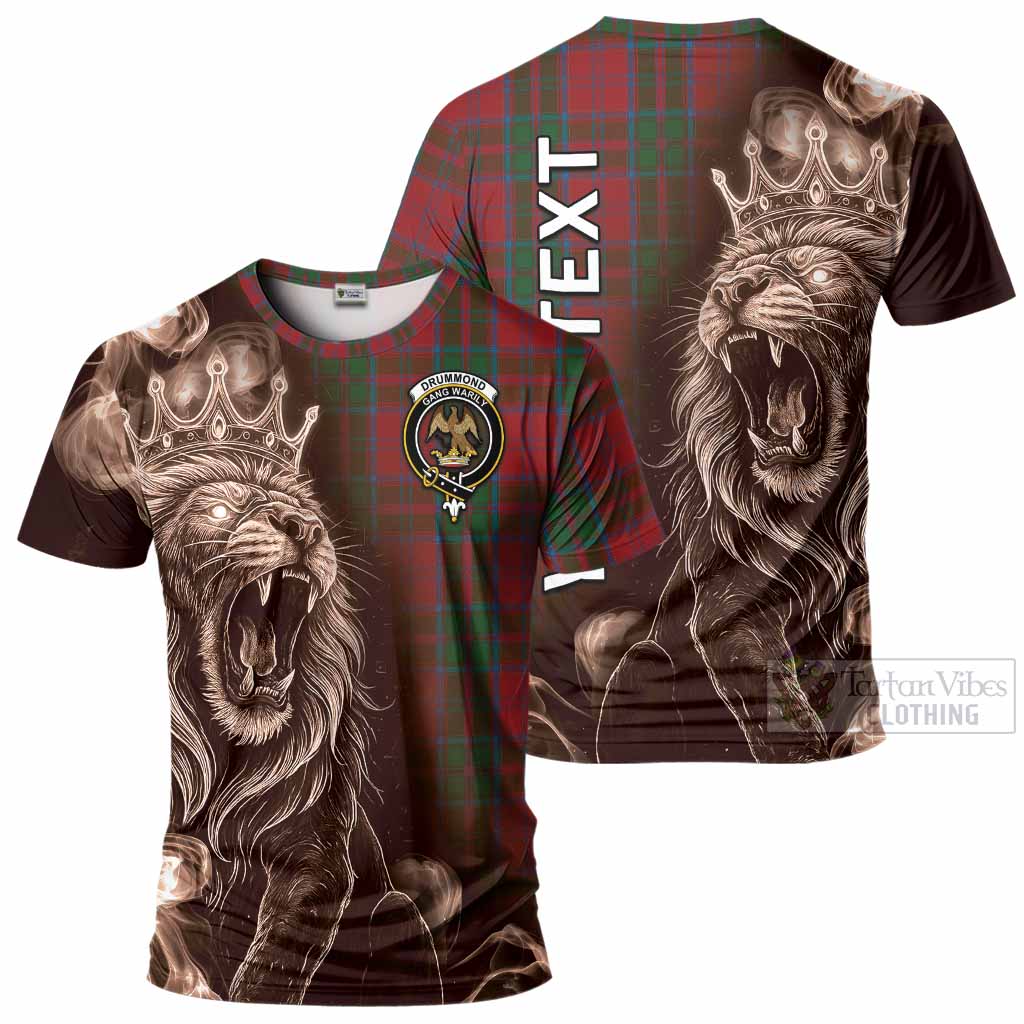 Drummond Tartan T-Shirt Roaring Lion Heritage