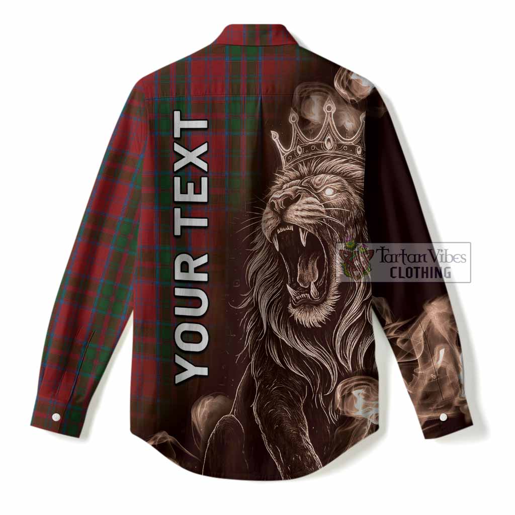 Drummond Tartan Women Casual Shirt Roaring Lion Heritage