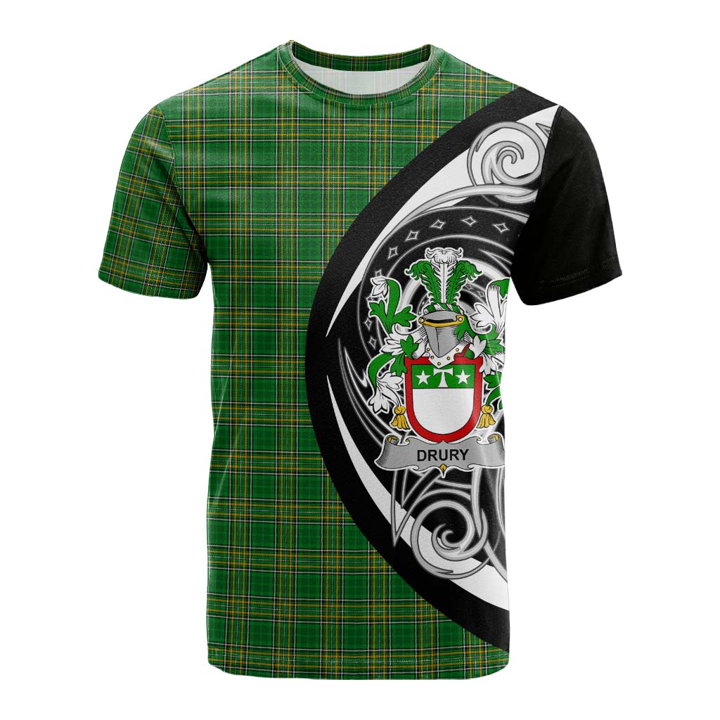 Drury Irish Clan Cotton T-shirt Celtic Circle Style Kid's Shirt - Tartan Vibes Clothing