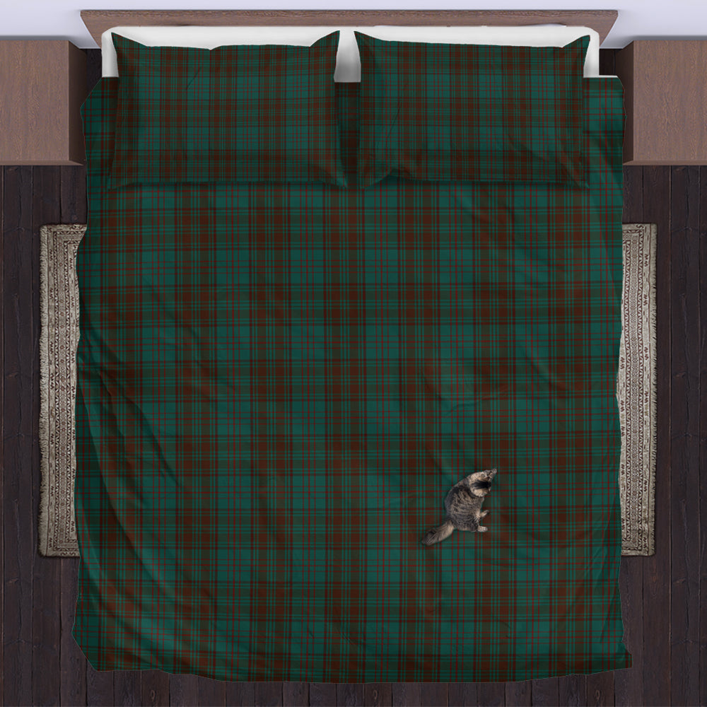 Dublin County Ireland Tartan Bedding Set US Bedding Set - Tartan Vibes Clothing
