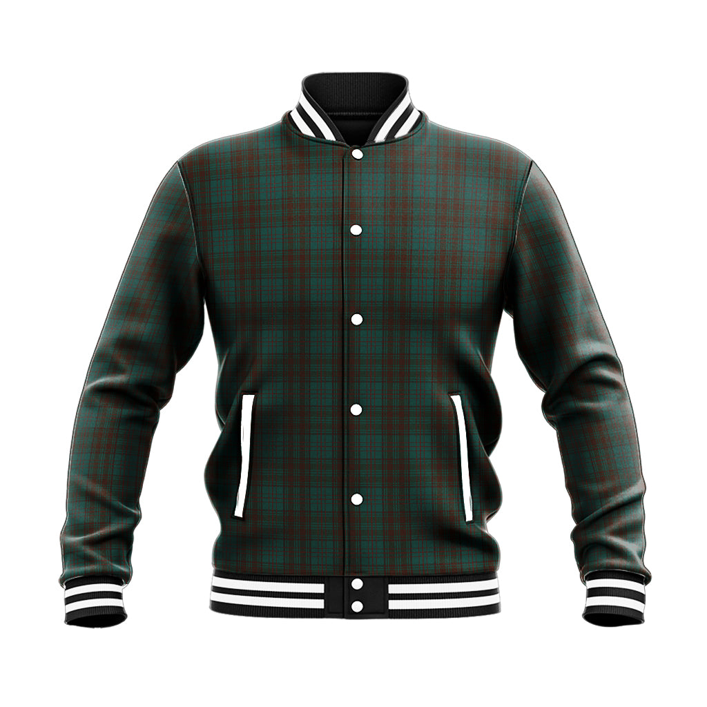 Dublin County Ireland Tartan Baseball Jacket - Tartan Vibes Clothing