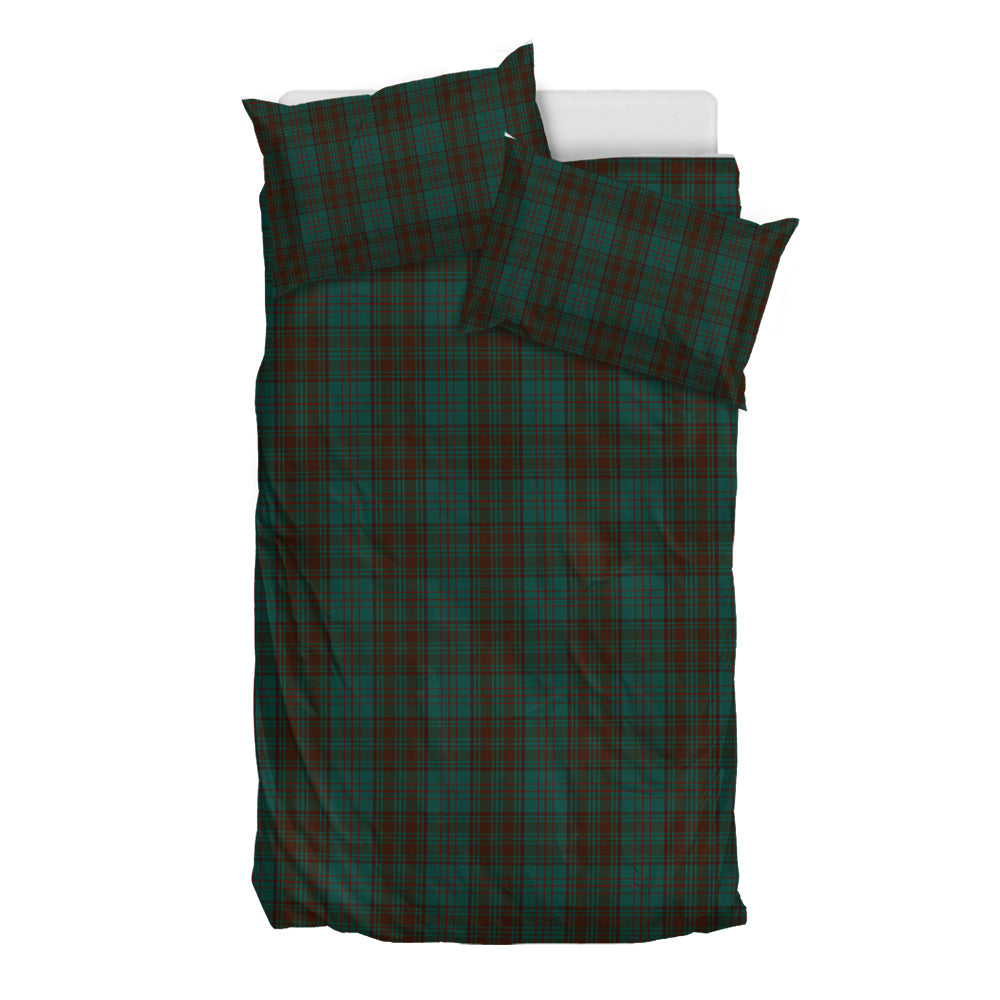 Dublin County Ireland Tartan Bedding Set - Tartan Vibes Clothing