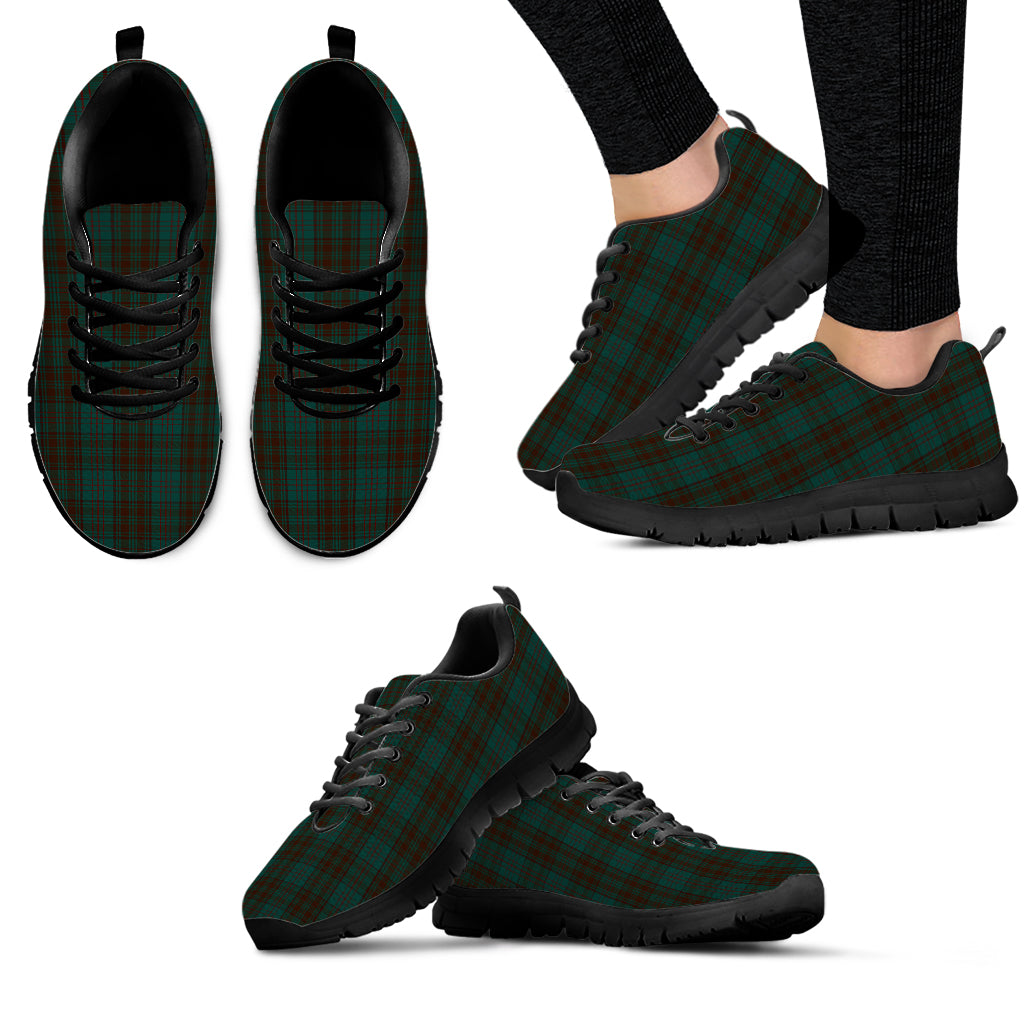 Dublin County Ireland Tartan Sneakers - Tartan Vibes Clothing