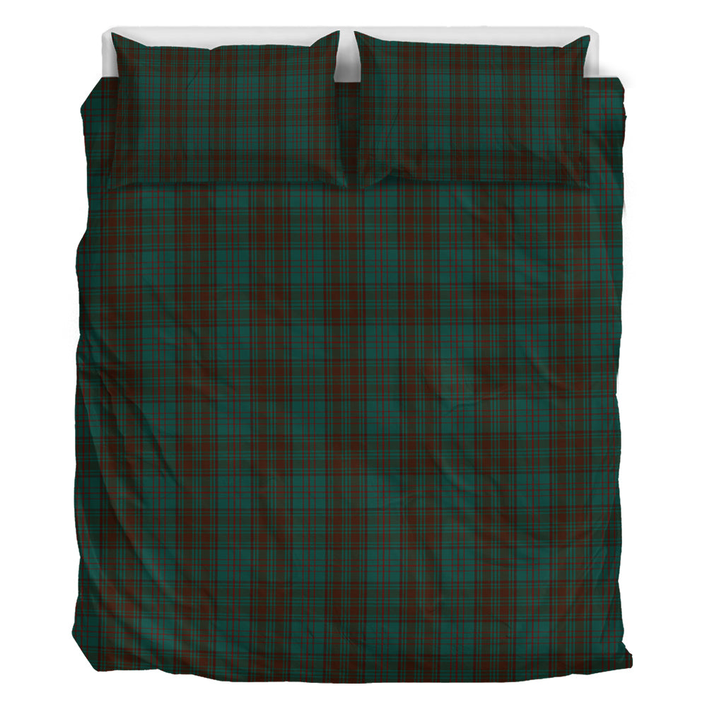 Dublin County Ireland Tartan Bedding Set - Tartan Vibes Clothing