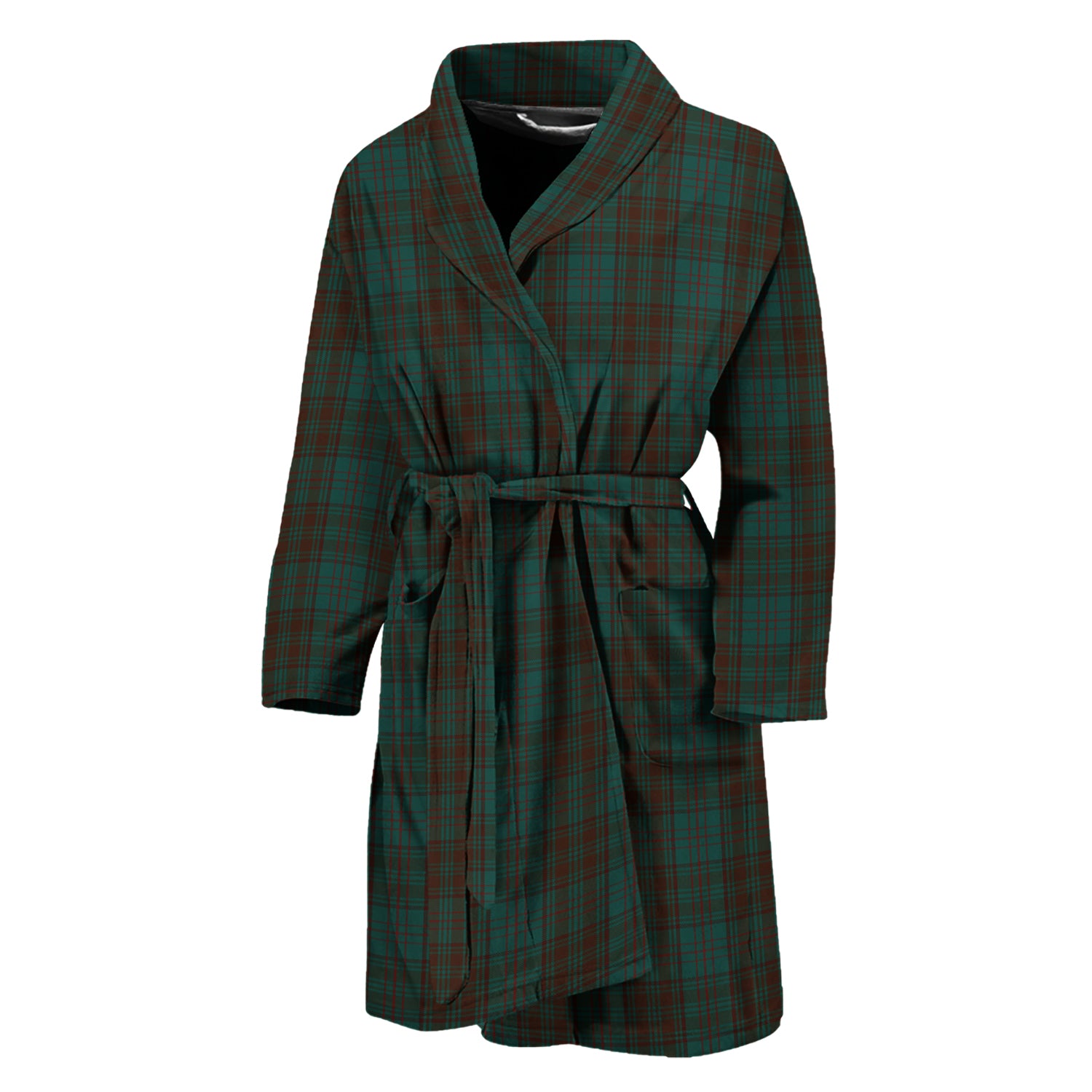 Dublin County Ireland Tartan Bathrobe - Tartan Vibes Clothing