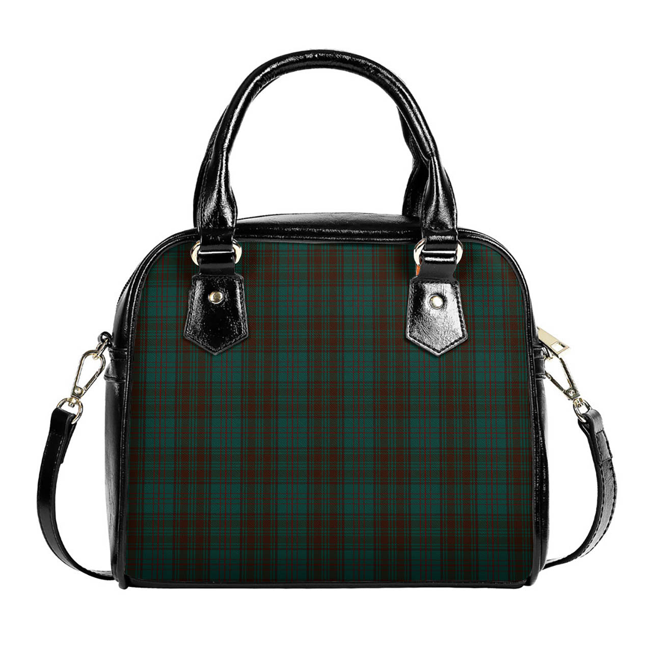 Dublin County Ireland Tartan Shoulder Handbags One Size 6*25*22 cm - Tartanvibesclothing