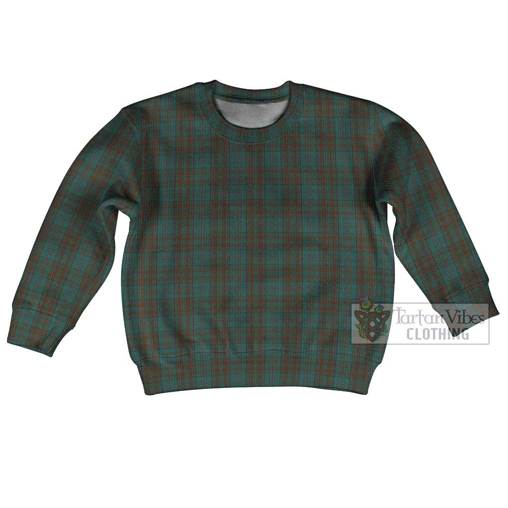 Tartan Vibes Clothing Dublin County Ireland Tartan Kid Ugly Sweater