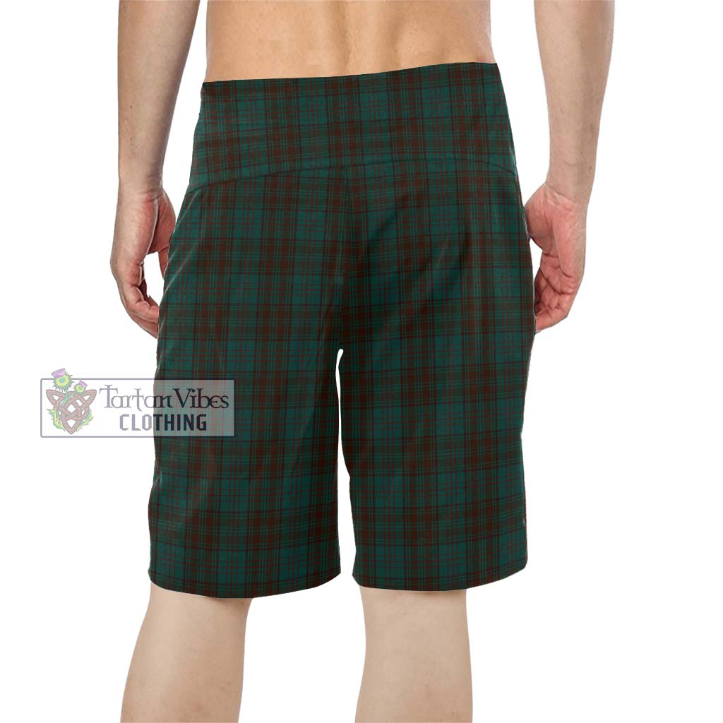 Dublin County Ireland Tartan Men's Board Shorts - Tartan Vibes Clothing