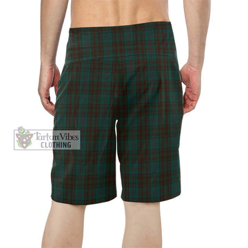 Dublin County Ireland Tartan Men's Board Shorts