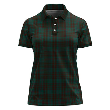 dublin-county-ireland-tartan-polo-shirt-for-women