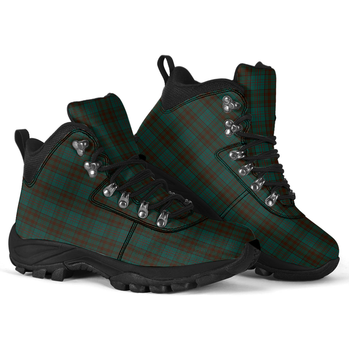Dublin County Ireland Tartan Alpine Boots - Tartanvibesclothing