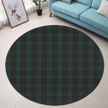 Dublin County Ireland Tartan Round Rug