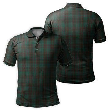 Dublin County Ireland Tartan Mens Polo Shirt