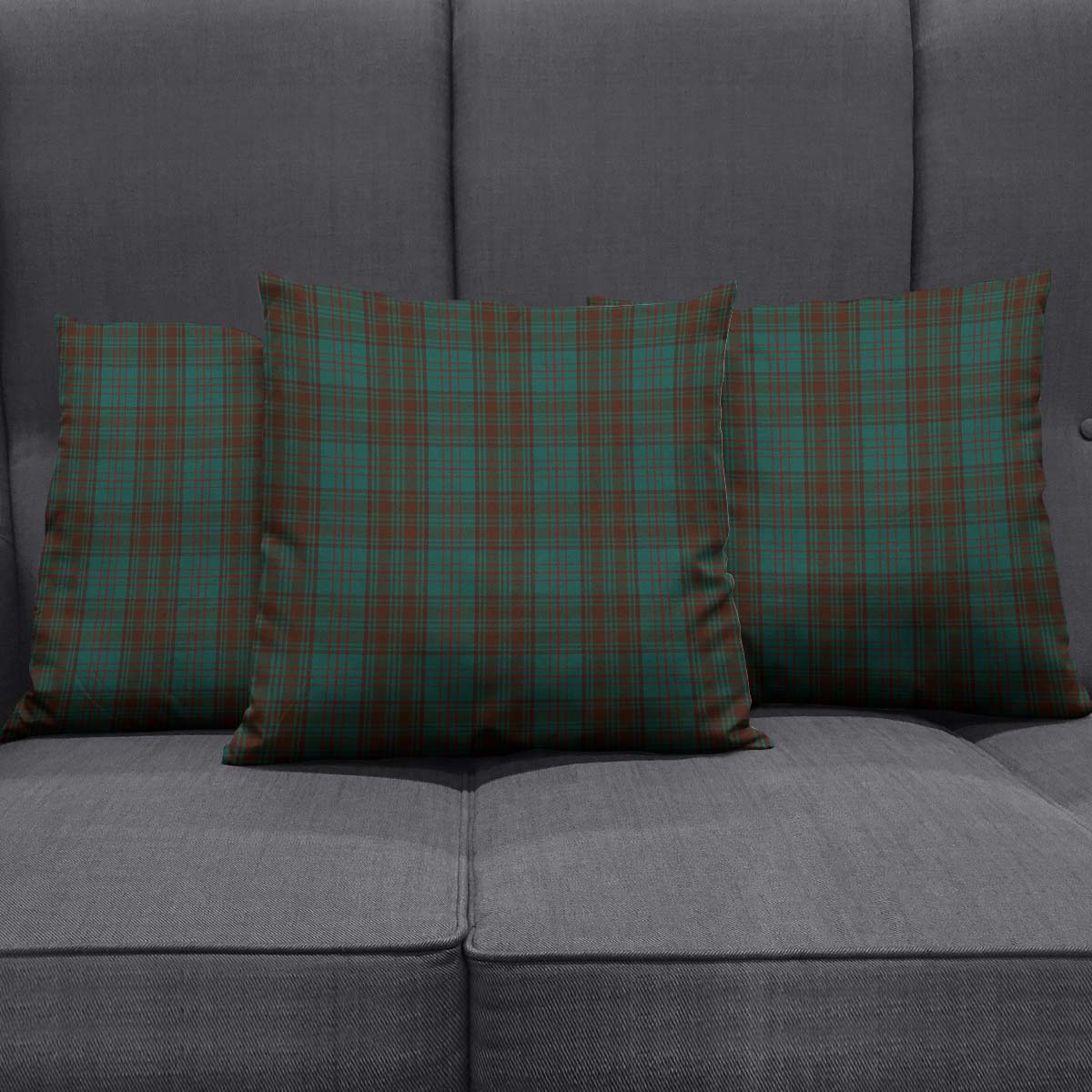 Dublin County Ireland Tartan Pillow Cover - Tartanvibesclothing