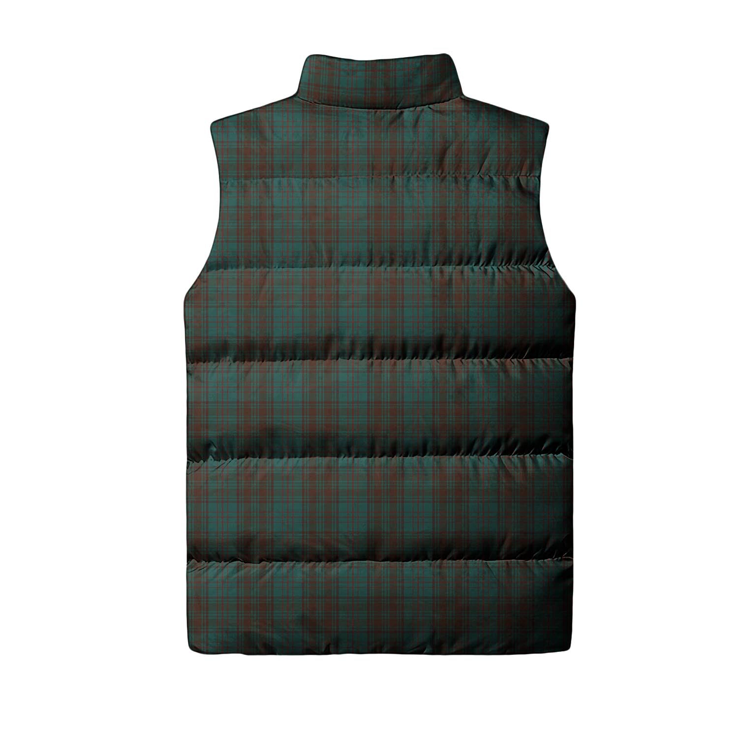 Dublin County Ireland Tartan Sleeveless Puffer Jacket - Tartanvibesclothing