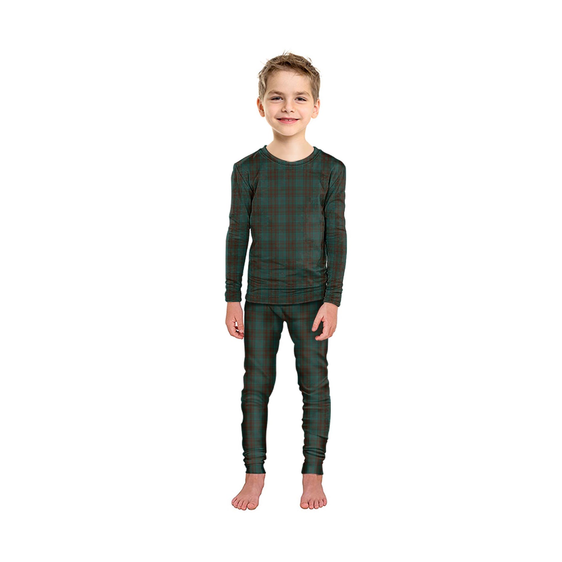 Dublin County Ireland Tartan Pajamas Family Set - Tartan Vibes Clothing