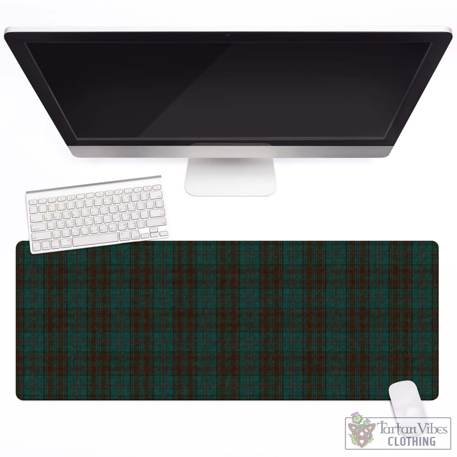 Tartan Vibes Clothing Dublin County Ireland Tartan Mouse Pad