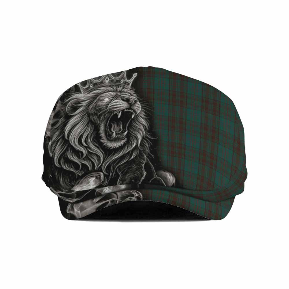 Dublin County Ireland Tartan Flat Cap, Jeff Cap Roaring Lion Heritage