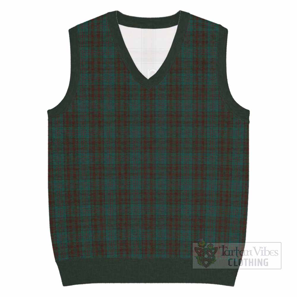 Dublin County Ireland Tartan Knitted V-Neck Vest - Tartan Vibes Clothing